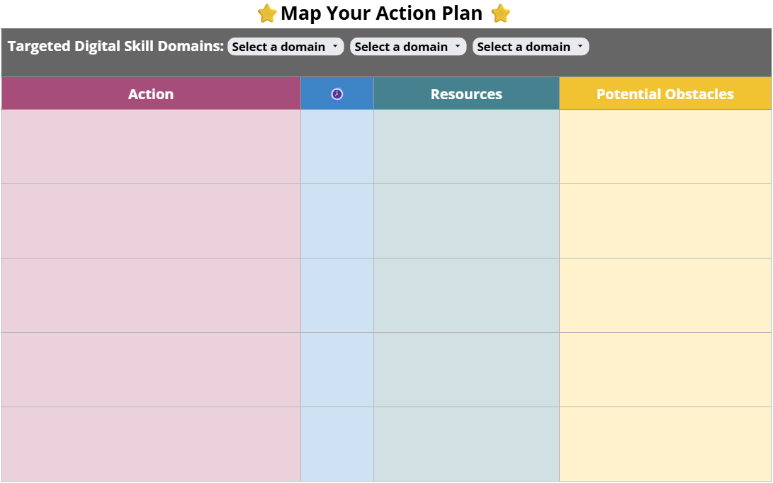 map your action screenshot